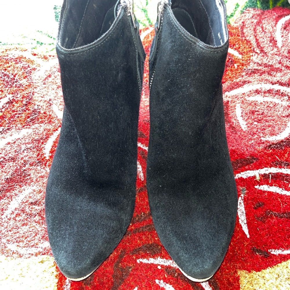 Black Suede Ankle Boots